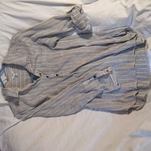 Medium women's pin stripe dress shirt